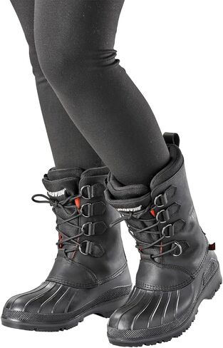 حذاء Baffin النسائي للشتاء Cambrian، أسود، 8 in Kuwait