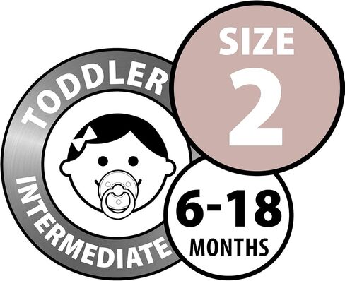 لهايات BIBS - مجموعة الأزياء الراقية | لهاية أطفال خالية من مادة BPA | صنع في الدنمارك | مجموعة من 2 لهايات فاخرة باللون الوردي البرقوق | الحجم 6-18 شهرا in Kuwait