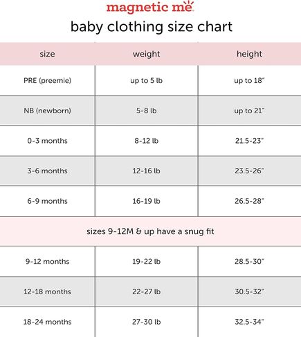 Magnetic Me Boys Modal Magnetic Baby Footie Pajamas | Silky Soft Modal Fabric | Baby Sleepers Available in Sizes PRE - 24M in Saudi Arabia