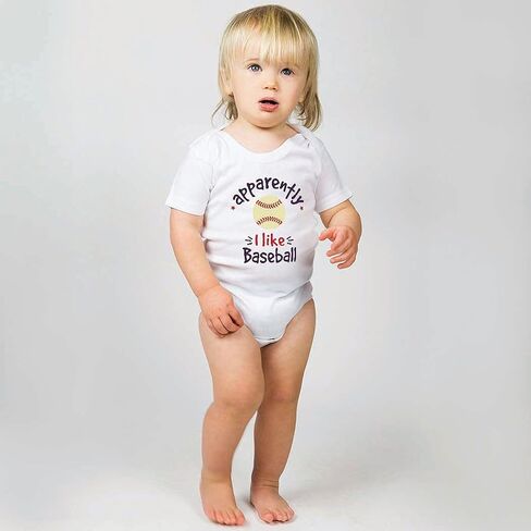ChalkTalkSPORTS Baseball Baby & Infant One Piece | Baseball Theme Bodysuits in Saudi Arabia