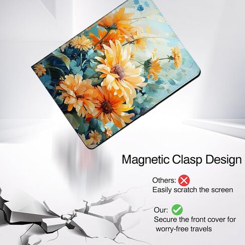 حافظة لجهاز iPad 10th Gen مقاس 10.9 بوصة مع حامل أقلام، وغطاء ذكي مع حزام يد، وحامل قابل للطي، وحافظات لجهاز iPad 10 إصدار 2022، الطائر الطنان in Kuwait