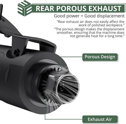 EYPINS Air Die Grinder Kit, Right Angle 90 Degree & Striaght Angle Grinder with 10 PCs Tungsten Steel Rotary File, Lightweight for Grinding, Cutting, Polishing and Deburring, etc in Kuwait