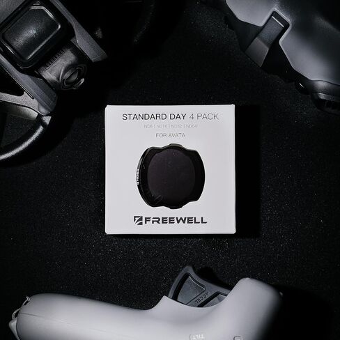 Freewell Standard Day – 4Pack ND8, ND16, ND32, ND64 Filters Compatible with Avata Drone(NOT Compatible with AVATA 2) in Kuwait