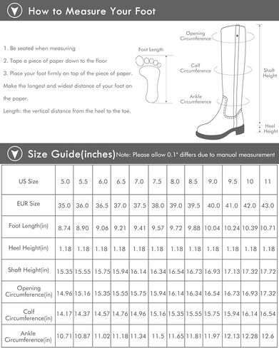 Ermonn Womens Knee High Boots Wide Calf Flat Low Heel Side Zipper Faux Leather Fashion Winter Riding Boot in Saudi Arabia
