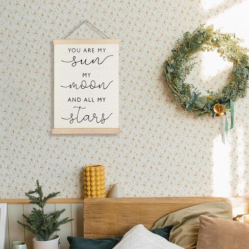 Supwhd Kids Room Decor, Nursery Wall Decor, Brothers and Sisters Make The Best Friends Wall Art Poster Hanger Frame for Nursery Toddler Baby Little Boys Girls Bedroom Playroom, 12x16 Inches in Kuwait