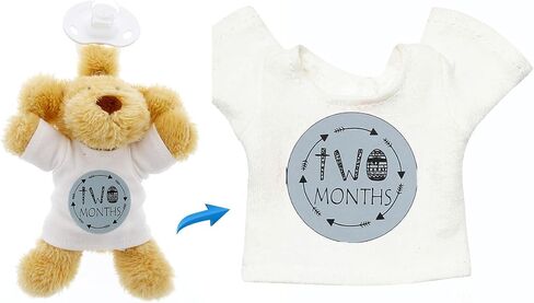 Trio - Soft Plush Pacifier Toy with Pacifier Outfit and Silicone Pacifier, Machine Washable, Lightweight (Santa, Small) in Saudi Arabia