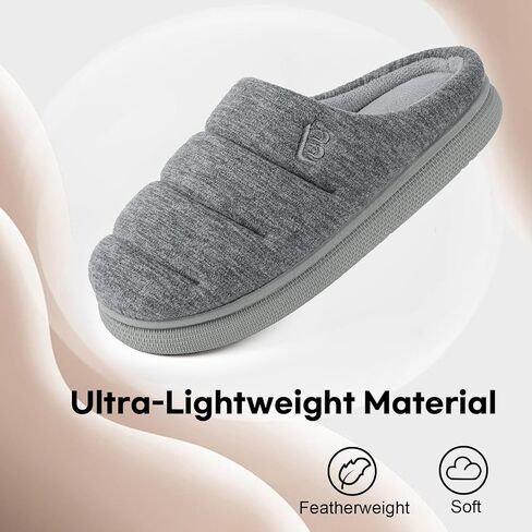 LongBay Women's House Slippers Ultra-Soft Memory Foam Bedroom Shoes Slip On Clogs for Indoor Outdoor in Saudi Arabia