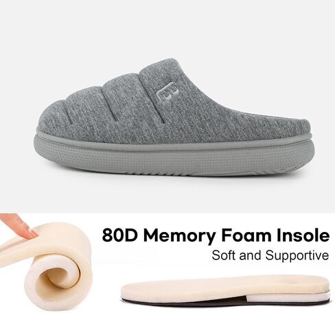 LongBay Women's House Slippers Ultra-Soft Memory Foam Bedroom Shoes Slip On Clogs for Indoor Outdoor in Saudi Arabia