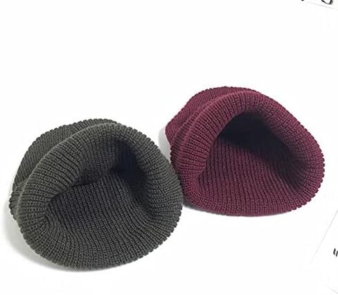 2 قطعة قبعة الوالدين والطفل شتاء دافئ الطفل قبعة صغيرة القبعات لطيف محبوك قبعات مامي أبي ابن الطفل القبعات in Kuwait