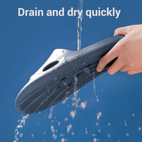 Shower Shoes Quick-Dry Non-Slip Bathroom Slippers for Men & Women,Quick-Dry Non-Slip, Home Slides Dorms, Gym, Pool, Spa, Camping, Beach in Kuwait