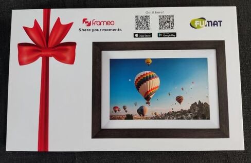 Frameo 32GB Digital Picture Frame 10.1 inch Smart WiFi Digital Photo Frames 1280x800 IPS HD Touch Screen Auto-Rotate Share Pictures Videos from Phone Via Frameo App Gifts for Mon Father Women in Saudi Arabia