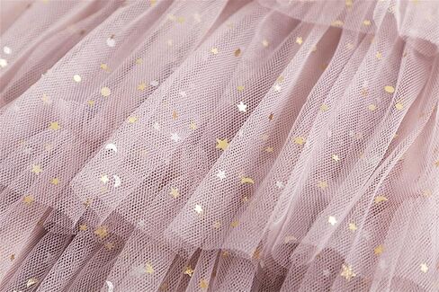 NNJXD Little Girl Tutu Dress Tulle Ruffles Flower Girls Wedding Party Dresses in Kuwait