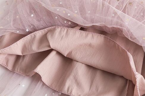 NNJXD Little Girl Tutu Dress Tulle Ruffles Flower Girls Wedding Party Dresses in Kuwait