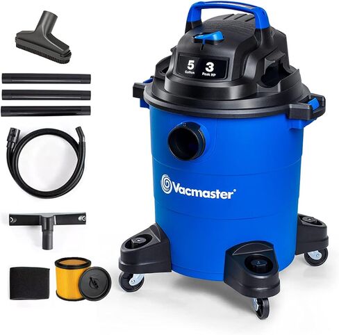 Vacmaster 5-Gallon* 3 Peak HP Wet/Dry Vacuum – VOC507PF 0101 in Saudi Arabia