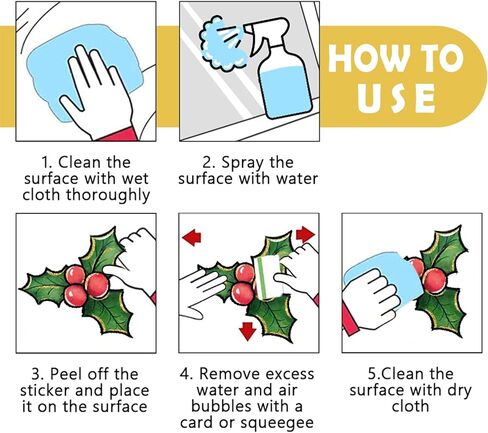 Mfault المسيحية عيد الميلاد المهد نافذة يتمسك 4 أوراق، عيد الميلاد الدينية يسوع الإيمان يا ليلة المقدسة ملصقات الشارات الزينة، الملاك الجمل الحصان خروف الشتاء عطلة المنزل ديكور المطبخ in Kuwait