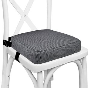 3.5-Inch Kid Booster Seat for Kitchen Chair, Breathable 3D Fabric Kid Booster Seat for Dining Table Portable Booster Seat Cushion: Soft, Comfortable and Safe