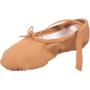 Sansha Pro 1 Canvas Ballet Slipper,Flesh,17 N (13 N US Men's)