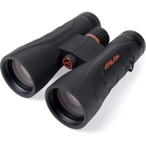 Athlon Optics 10x50 Midas G2 UHD Black Binoculars with Eye Relief for Adults and Kids, High-Powered Binoculars for Hunting, Birdwatching, and More