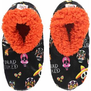 Lazy One Fuzzy Feet Slippers for Women, Cute Fleece-Lined House Slippers, Cute Slipper Socks