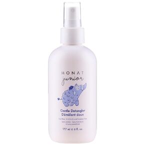 MONAT Junior™ Gentle Detangler - Safe and tear free Hair Detangler Spray for children. All Natural Tear-free, Sulfate & Paraben-free- Net Wt. 177 ml e / 6 fl. Oz.