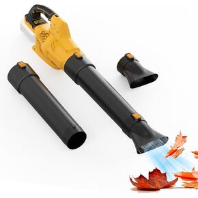 Leaf Blower Compatible with Dewalt 20V Max Battery(No Battery) Cordless Leaf Blower with 6 Speed Modes,400CFM,Battery Powered Leaf Blowers for Lawn Care and Yard