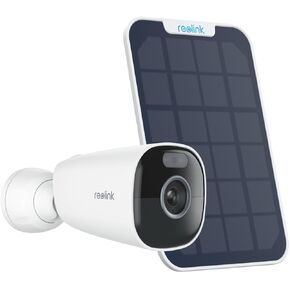 REOLINK Argus Eco Pro, Solar Security Camera, Wireless Outdoor Camera, Adjustable Solar Panel, 5MP 2K+ Resolution, Color Night Vision, 2.4/5 GHz Wi-Fi, Continuous Power, No Monthly Fee