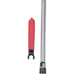 Collet Router Bit Shank Extension Rod,C12 ER11M Carbon Steel Collet Chuck Straight Shank Extender with Wrench,Shank Extension Adapter,for CNC Milling Lathe Workholding Tool(C12-ER11M-150L)