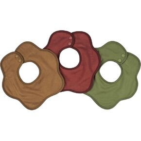 Tiny Twinkle Roundabout Drool Bibs - 360 Rotating Waterproof and Absorbent Teething Baby Bibs