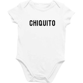 Printique Organic GOTS certified baby onesie unisex bodysuit 0-18 months - Cute Spanish Quotes