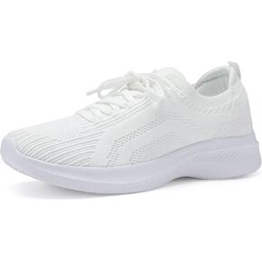 Casbeam Womens Running Shoes Ladies Slip on Tennis Walking Sneakers Lightweight Breathable Comfort Work Gym Trainers Stylish Shoes