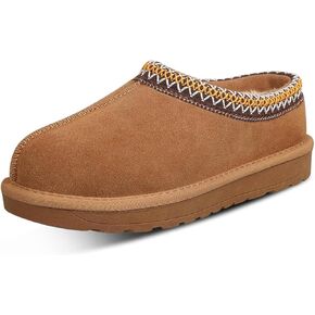Women's Slipper Platform Indoor Slippers Mini Boots Slip on Fur Fleece Lined Suede Comfy Fur Fleece Lined Short Ankle Boots