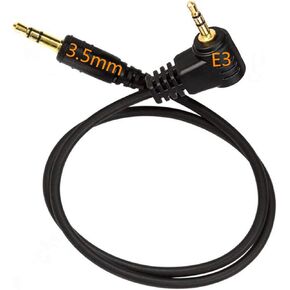 Camera Shutter Connecting Cable Cord 3.5mm-E3 for Pixel Shutter Remote Control TW283-Series Compatible with Canon Rebel PowerShot Pentax Samsung Sigma