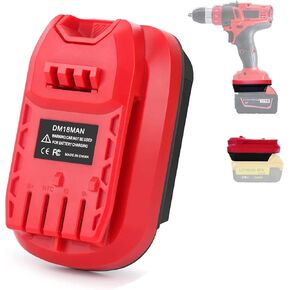 Adapter for Craftsman V20 Cordless Tools, for DeWalt 20V for Milwaukee M18 Lithium Battery Convert to for Craftsman New 20V Power Tool (Adapter Only)