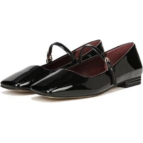 Ballet Flats Shoes for Women Square Toe Mary Jane Flats Shoes Buckle Strap Dress Casual Comfortable Ballerina Shoes
