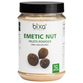 bixa BOTANICAL Ayurvedic Natural Herbal Supplement Emetic Nut Powder Pure Authentic Premium Quality Full Body Detox Cleanse (Randia dumetorum) | 200 Grams / 7OZ Gluten Free, Non-GMO, Vegan