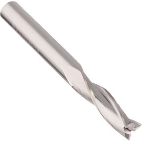 YONICO Upcut Router Bits Spiral 3 Flute Solid Carbide CNC Slow Helix End Mill 1/4-Inch Dia. 1/4-Inch Shank 35314-SC