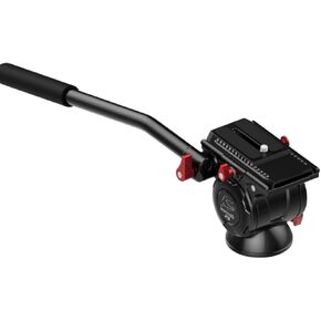IFOOTAGE Fluid Head Komodo K5, Tripod Video Head Fluid Drag Pan Head with Smooth Pan and Tilt, Payload 5kg, Compatible with Compact Video Cameras and DSLR Cameras