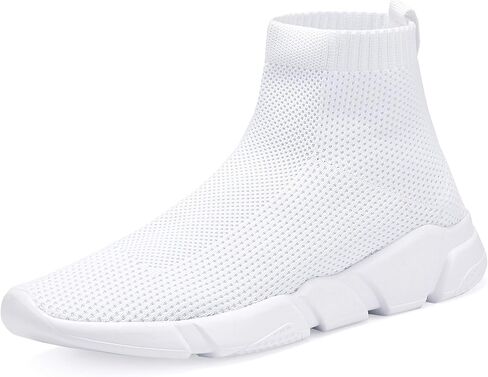 Women's Slip On Socks Sneakers Walking Shoes Running Tennis Athletic Gym Workout Non Slip Athletic Fashion Sneakers in Kuwait