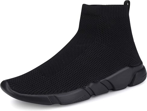 Women's Slip On Socks Sneakers Walking Shoes Running Tennis Athletic Gym Workout Non Slip Athletic Fashion Sneakers in Kuwait