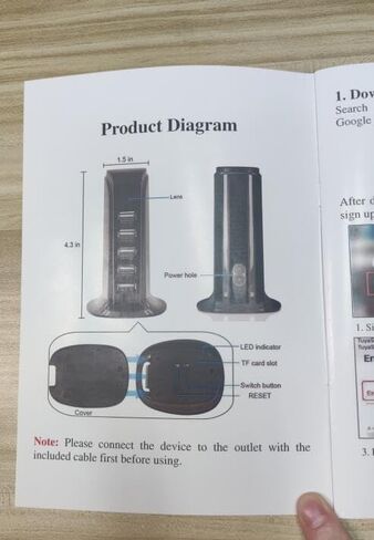 كاميرا تجسس مخفية، ترقية HD 1080P واي فاي شاحن USB كاميرا تجسس 5 منافذ توصيل كاميرا مخفية صغيرة لاسلكية للمراقبة المنزلية مع كشف الحركة عن بعد بدون صوت in Kuwait