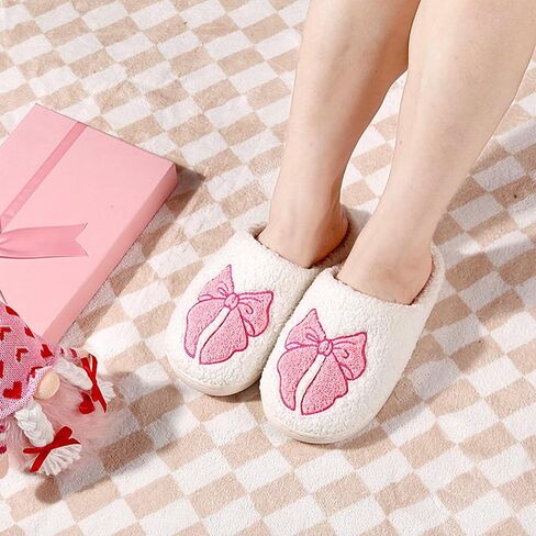 Cherry Slippers for Women Men Fruit Shoes Cute Memory Foam Soft Winter Warm Indoor Outdoor Slippers in Saudi Arabia