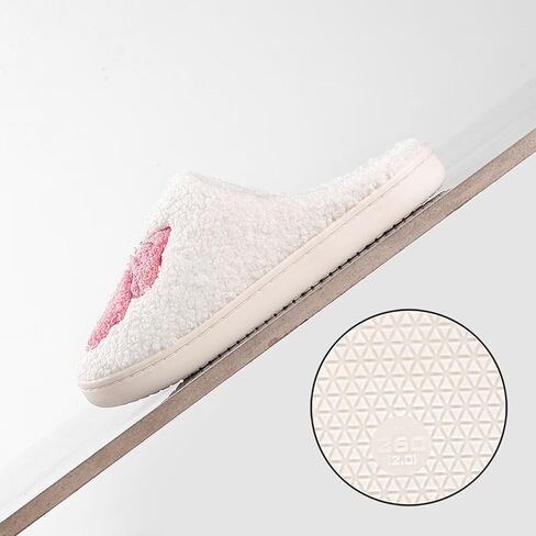 Cherry Slippers for Women Men Fruit Shoes Cute Memory Foam Soft Winter Warm Indoor Outdoor Slippers in Saudi Arabia