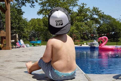 Funky Junque 2 Pack Kids Cap - Dude - Black/White & Cool Kid - Red/White/Royal Blue(M/L - 2-9 Years) in Saudi Arabia