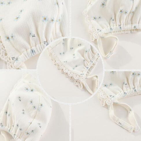 Newborn Baby Girl Bodysuit Suit Baby Clothes Long Sleeve 3 Outfit Bundle Mix Match in Kuwait