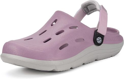 Mens Womens Orthotic Clogs Garden Shoes Arch Support Slip-on Mules Outdoor Beach Slippers Plantar Fasciitis with Adjustable Back Strap in Saudi Arabia