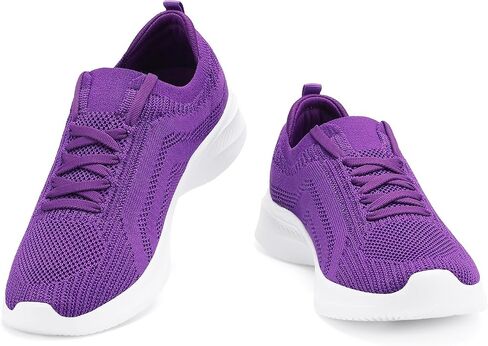 Casbeam Womens Running Shoes Ladies Slip on Tennis Walking Sneakers Lightweight Breathable Comfort Work Gym Trainers Stylish Shoes in Saudi Arabia