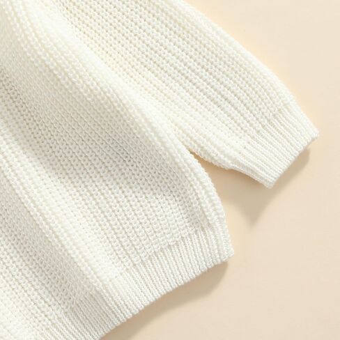 Toddler Baby Girl Boy Sweater Crewneck Long Sleeve Sweatshirt Pullover Newborn Infant Fall Winter Clothes in Saudi Arabia