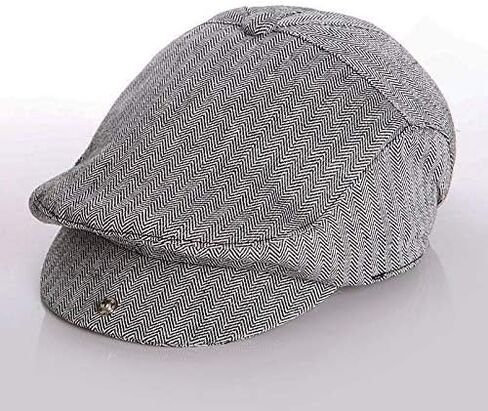 IZUS Striped Newsboy Hat Boys Scally Cap Driving Berets for Kids in Saudi Arabia