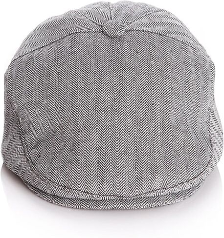 IZUS Striped Newsboy Hat Boys Scally Cap Driving Berets for Kids in Saudi Arabia