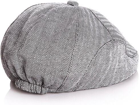 IZUS Striped Newsboy Hat Boys Scally Cap Driving Berets for Kids in Saudi Arabia